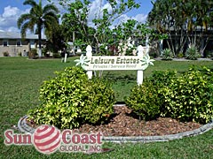 Leisure Estates Community Sign